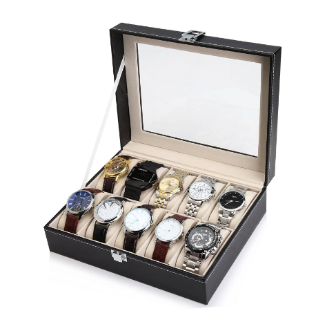 10-Slot Watch Box